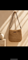Riviera Woven Shoulder Bag
